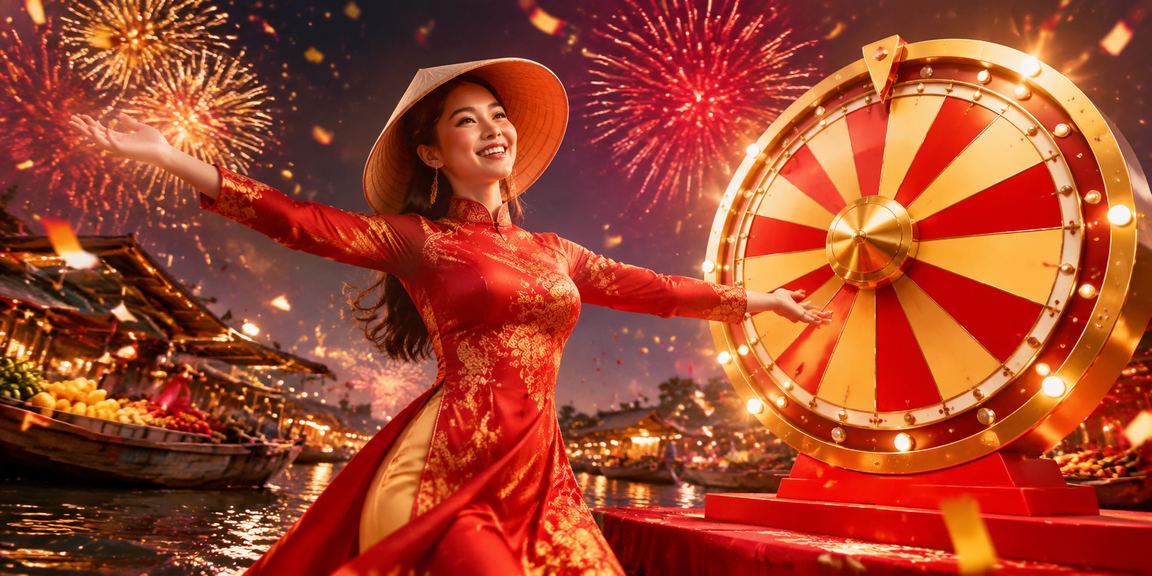Lễ hội xổ số may mắn tại Cần Thơ với không khí sôi động và người chơi vui vẻ