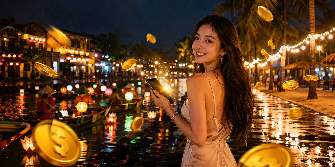 Người dùng truy cập 1015 trên điện thoại tại Hội An